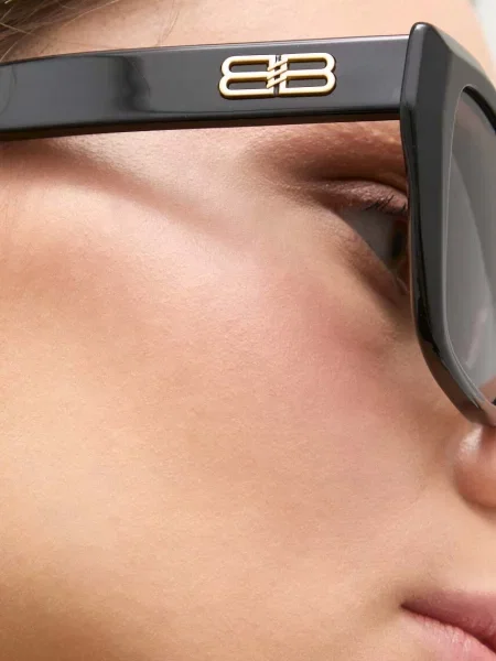 Balenciaga napszemüveg barna női fekete