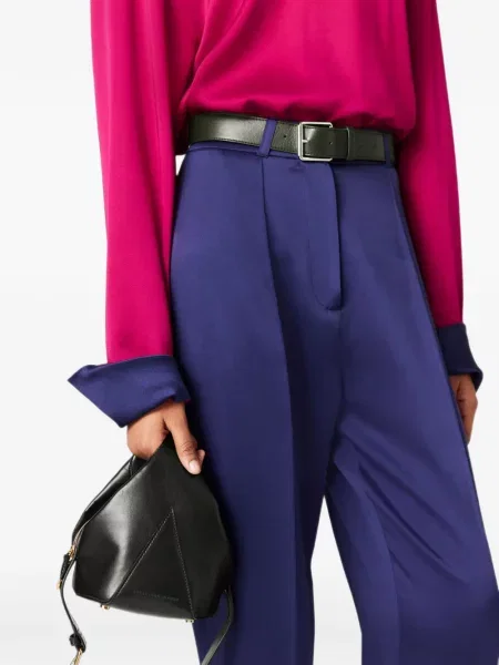 Geantă shopper Stella Mccartney cu cataramă negru