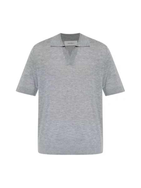 Koszulka polo Lisa Yang szara