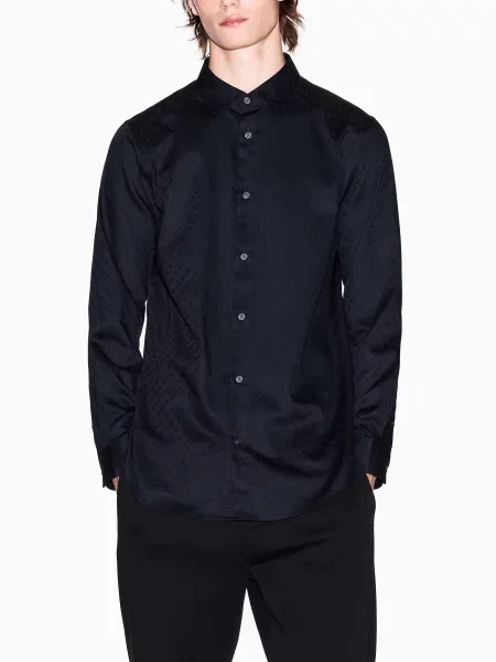 Сорочка Armani Exchange чорний