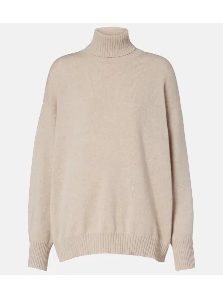 Heláncă Brunello Cucinelli din cașmir bej