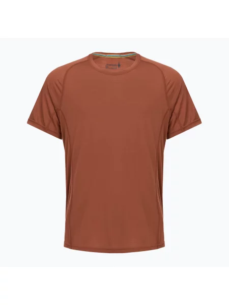 Koszulka termoaktywna Smartwool Merino Sport burnt sienna czerwona