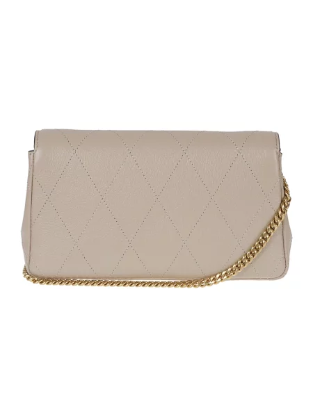 Torebka Tory Burch skórzana szara