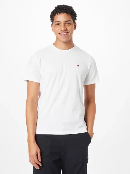 NAPAPIJRI Tricou Salis' alb