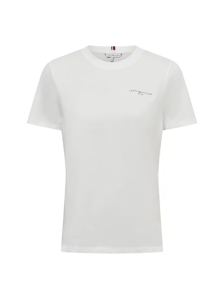 Tommy Hilfiger T-shirt Kobiety jednolity M niebieski