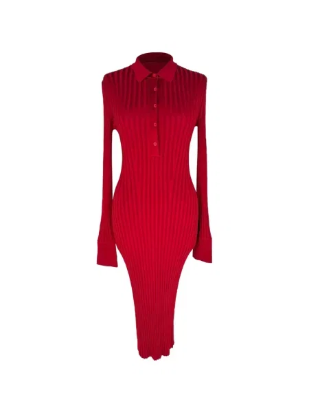 Rochie midi Galvan London roșu