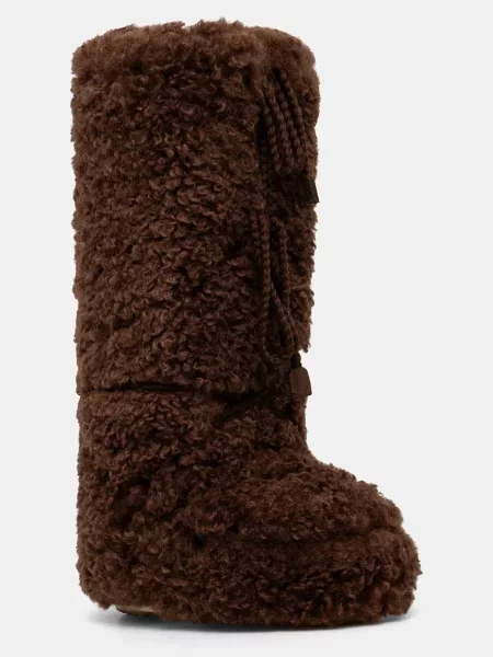 Апрески Moon Boot MB ICON CURLY EXTRA кафяво