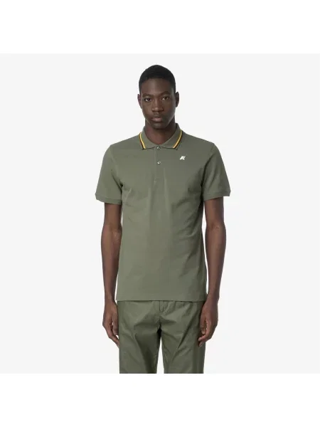 Scurt tricou K-way cu mâneci scurte verde