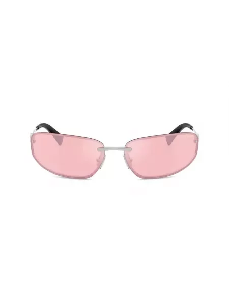 Okulary przeciwsłoneczne Miu Miu eleganckie szare