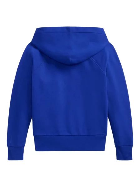 Bluza z kapturem dziecięca Polo Ralph Lauren niebieska