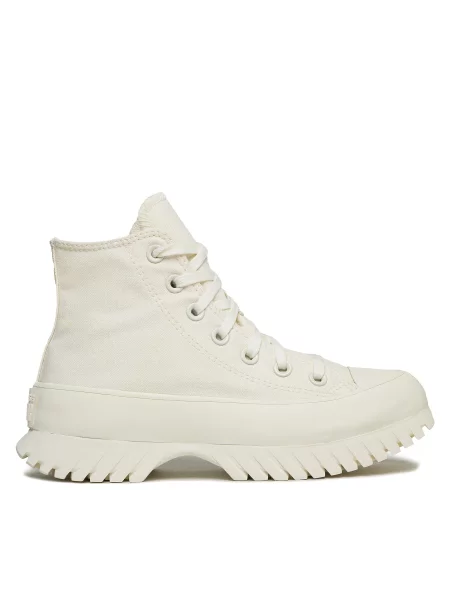 Plátěnky Converse Chuck Taylor All Star Lugged Hi Écru