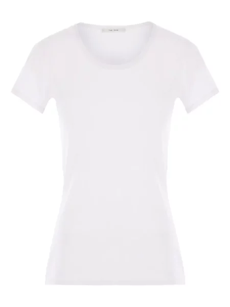 Tricou The Row din cașmir alb