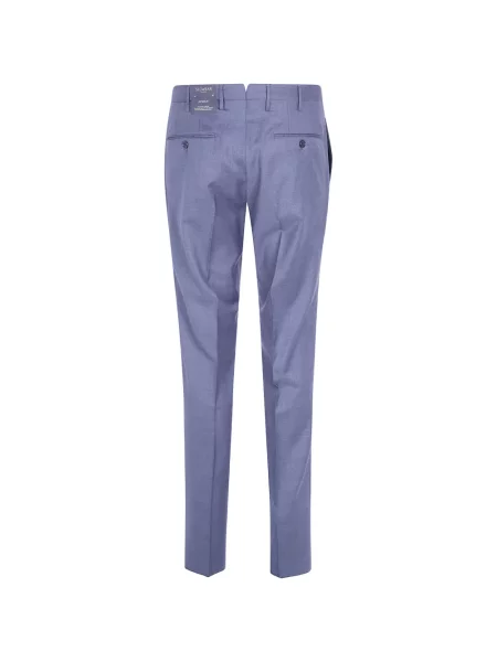Pantaloni Incotex de lână albastru