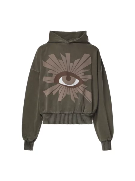 Bluza z kapturem House Of Errors z kapturem zielona