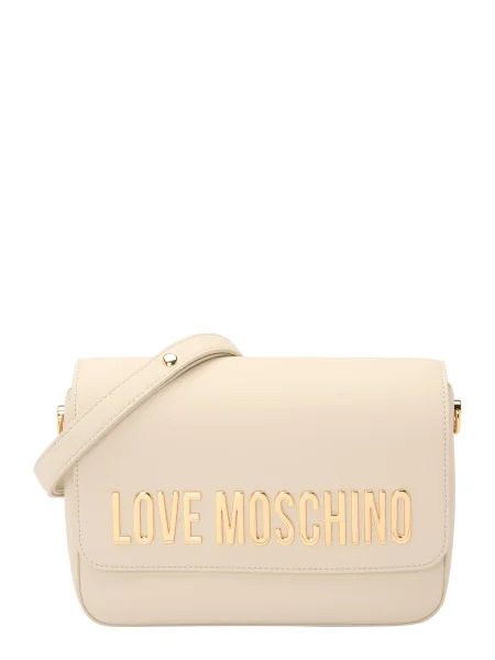 Ročna torba LOVE MOSCHINO Écru