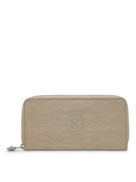 KIPLING Portofel Money World taupe gri