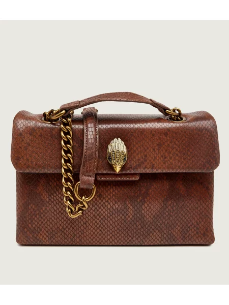 Kurt Geiger De piele geantă pe umăr Kensington maro
