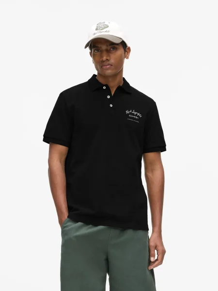 Karl Lagerfeld Tricou negru alb