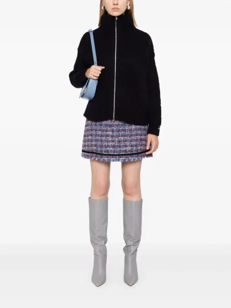 Mini buklė mini sijonas Karl Lagerfeld mėlyna