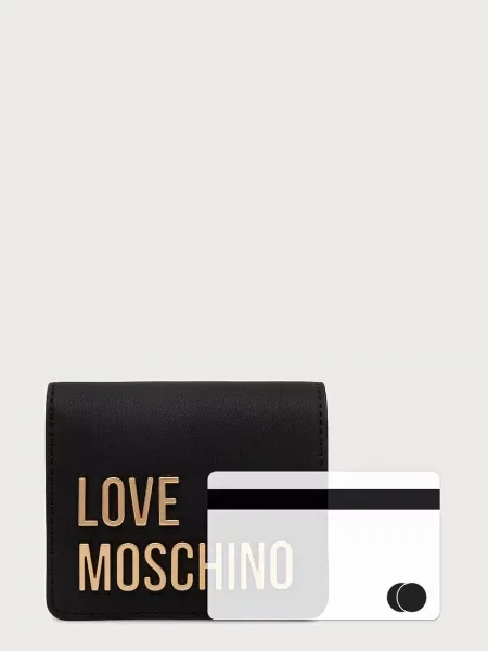 Кожаный кошелек Love Moschino
