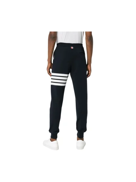 Spodnie dresowe Thom Browne niebieskie