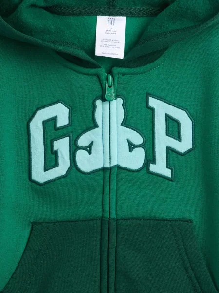 Gyerek melegítő felső Gap zöld