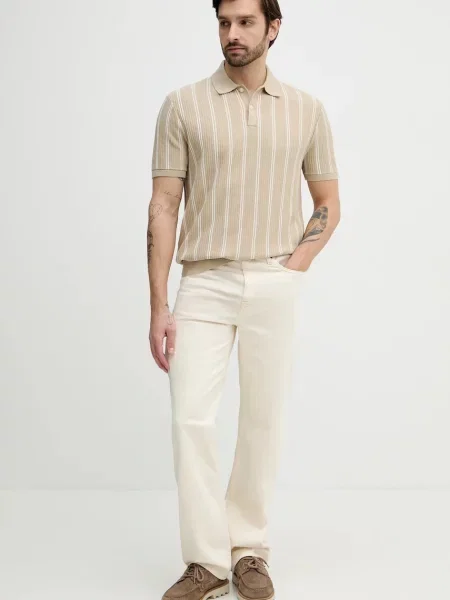 Tommy Hilfiger jeansy beżowe