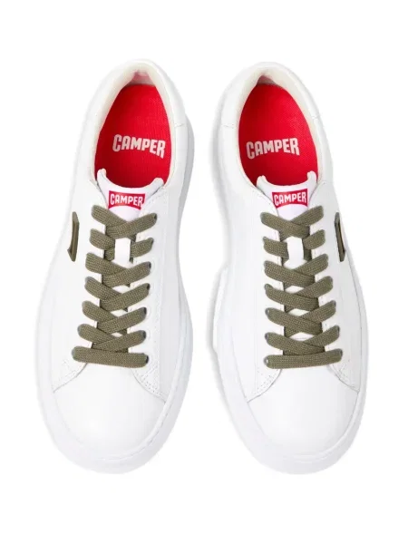 Sneakerși Camper din piele alb