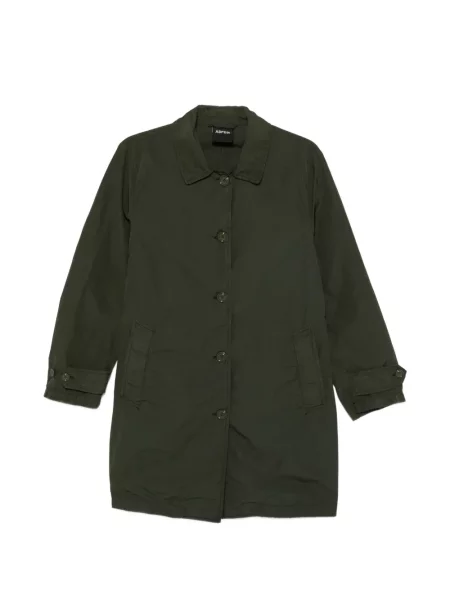 Lung palton Aspesi verde