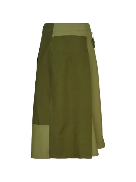 Fustă midi 3.1 Phillip Lim plic verde