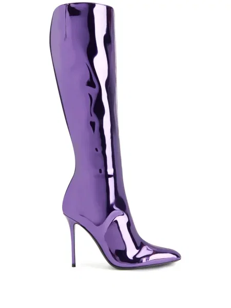Cizme Giuseppe Zanotti din piele violet