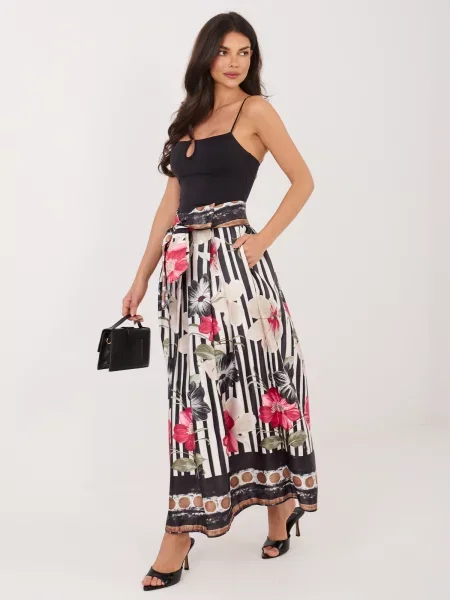Fusta maxi Factory Price negru