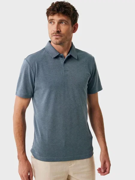 Переработанный футболка Mexx голубая