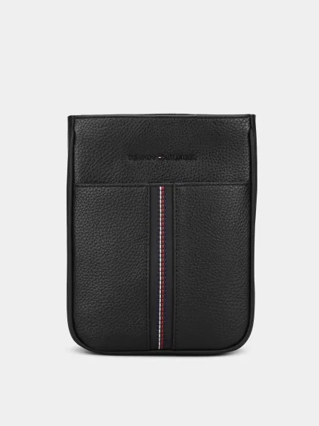 Tommy Hilfiger TH CENTRAL MINI CROSSOVER Мессенджер Поліуретан чорний