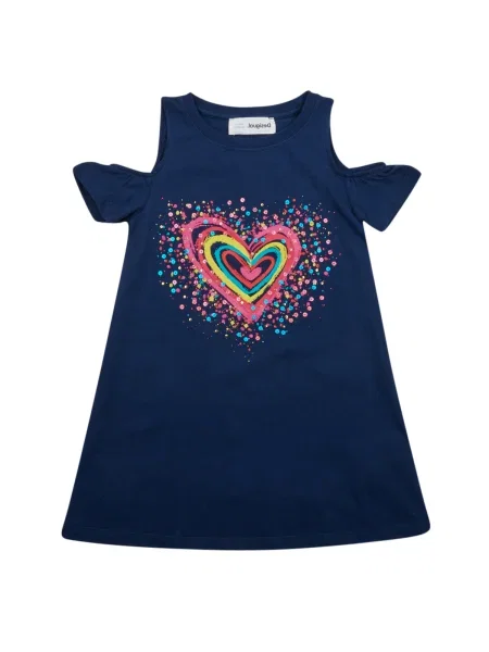 Rochie copii Desigual albastru