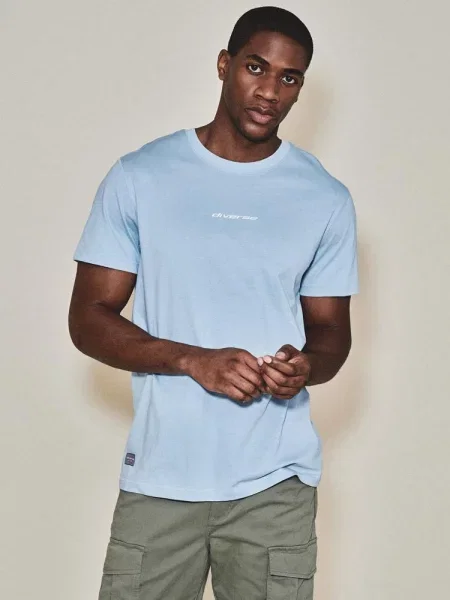 Футболка Diverse голубая