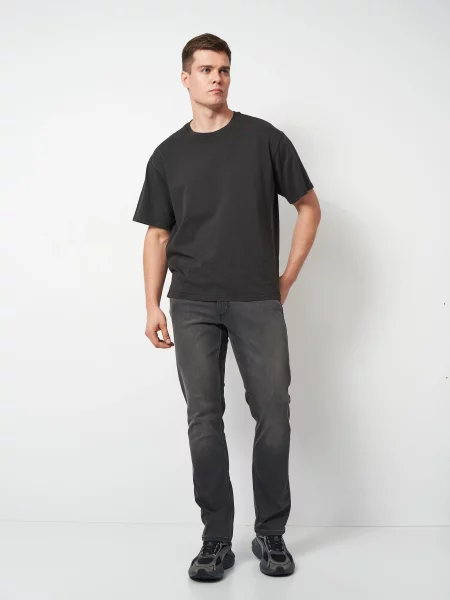 Прямые джинсы Mustang Jeans серые