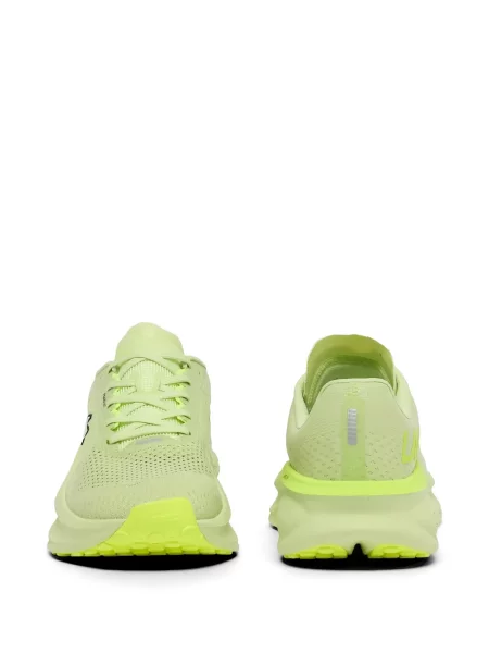 Sneakerși Lacoste alergare cu autograf verde