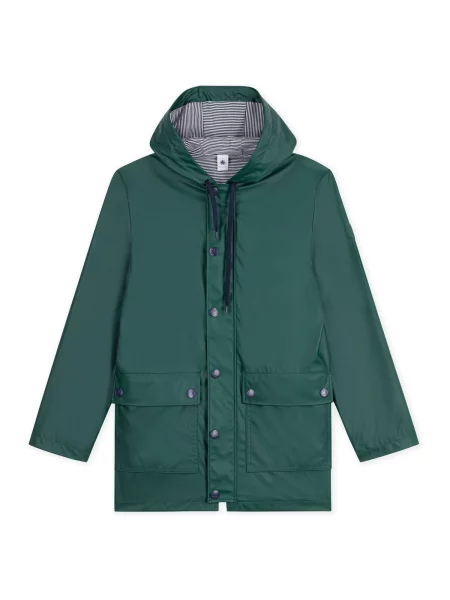 Geacă Petit Bateau verde