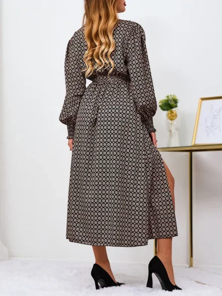 Rochie maxi Resti de costum negru