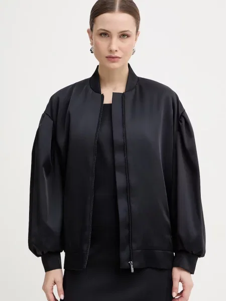 Twinset geacă bomber negru