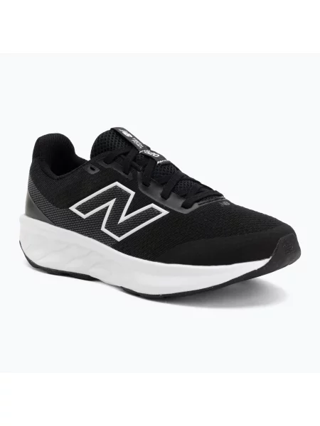 Gyerek futócipők New Balance Lace V9 black/white/black. Méret: 36 EU fehér