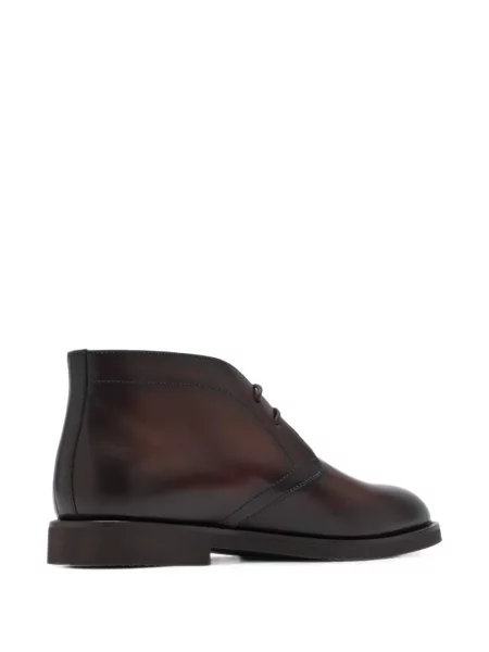 Šněrovací kožené desert boots Magnanni hnědé