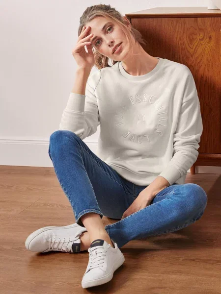 Світшот Tchibo бежевий