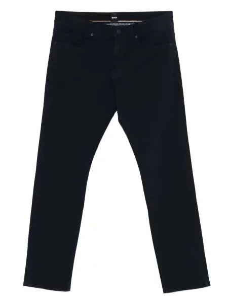 Pantaloni Boss cu 5 buzunare albastru