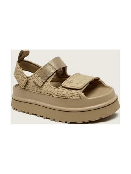 UGG Sandale GoldenGlow Embossed bej