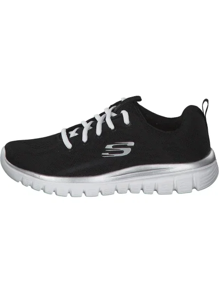 Sneakerși Skechers negru