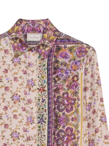 Cămașă Pierre-louis Mascia cu imagine cu model paisley