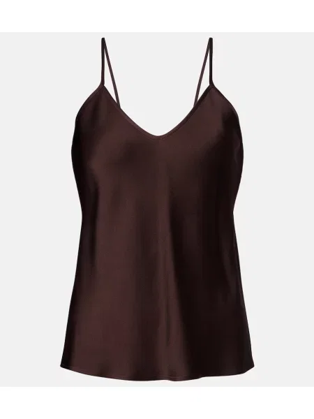 Maiou Max Mara din satin maro
