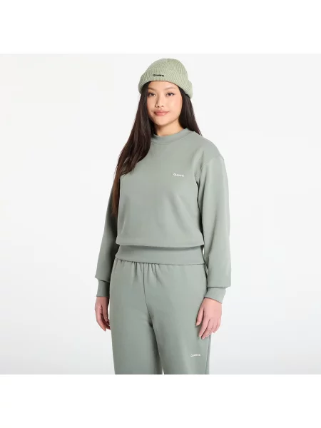 Mikina Queens Sweats Essential Crewneck Leaf M